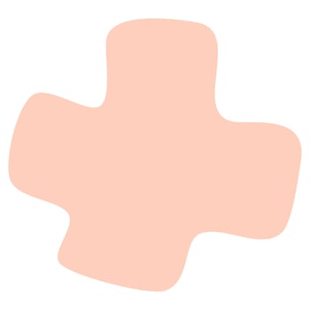 Hand Drawn Organic Shape vector