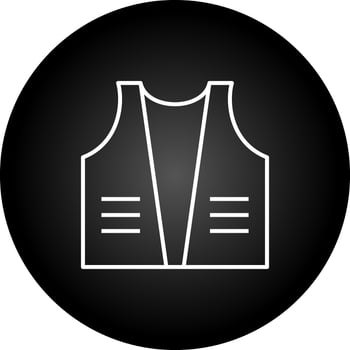 Construction Jacket Vector Icon
