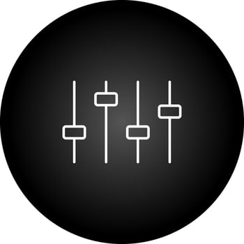 Volume Control Vector Icon