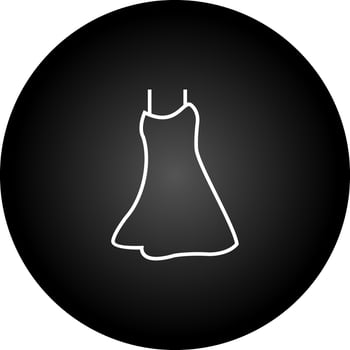 Night Dress Vector Icon