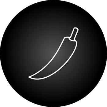 Chilli Vector Icon