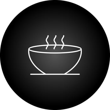 Hot Soup Vector Icon