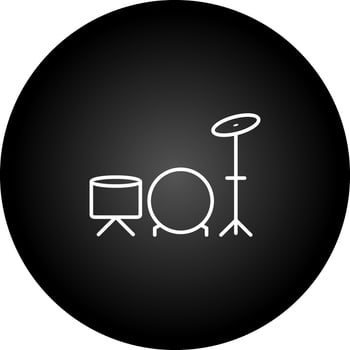 Drums Vector Icon
