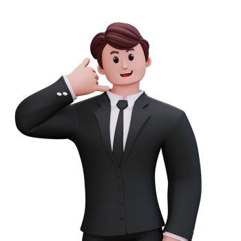 3D Character Businessman png