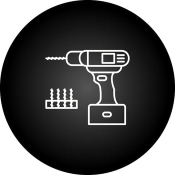 Drill Vector Icon