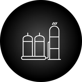 Refinery Vector Icon