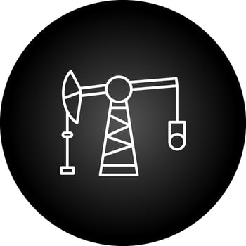 Pumpjack Vector Icon