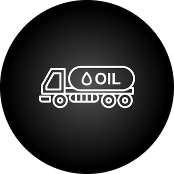 Tank Truck Vector Icon