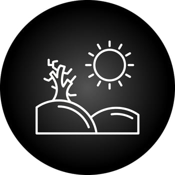 Desert Vector Icon