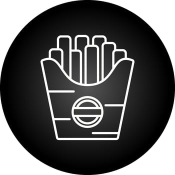 French Fries Vector Icon
