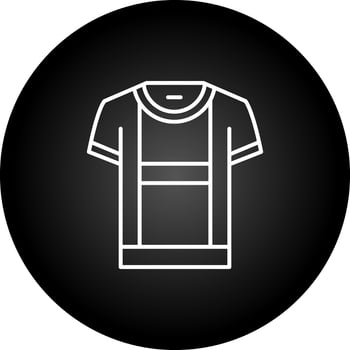 T Shirt Vector Icon