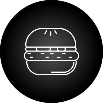 Burger Vector Icon