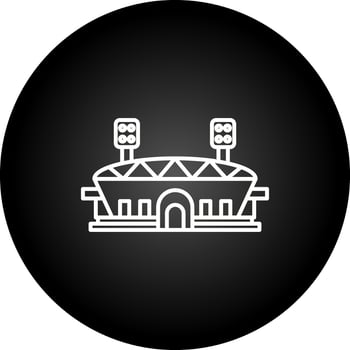 Stadium Vector Icon