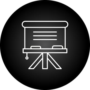 Whiteboard Vector Icon