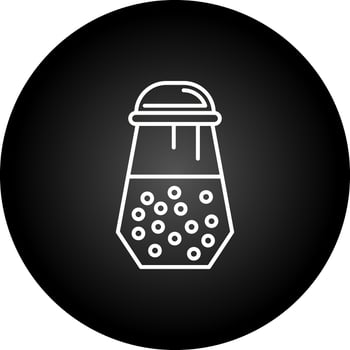 Salt Shaker Vector Icon