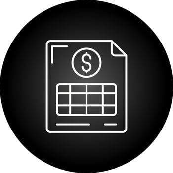 Invoice Vector Icon