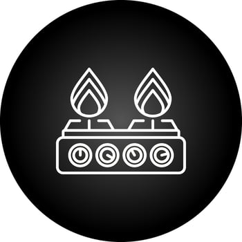 Stove Vector Icon