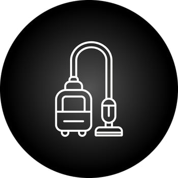 Vacuum Cleaner Vector Icon