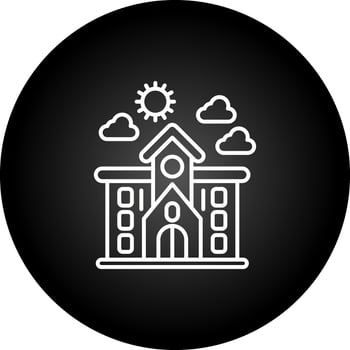 School Vector Icon