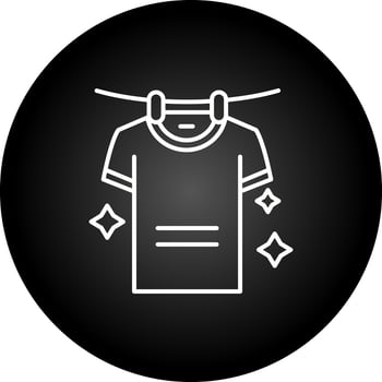 Drying Vector Icon