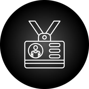 Id Card Vector Icon