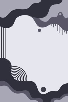 Aesthetic Black and White Abstract Background vector