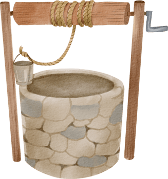watercolor water well png