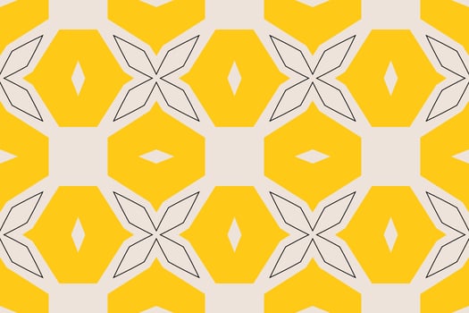 Seamless Infinite Geometric Background Pattern vector