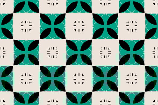Seamless Infinite Geometric Background Pattern vector