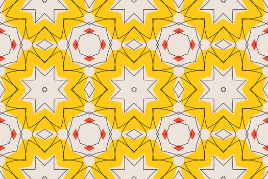 Seamless Infinite Geometric Background Pattern vector