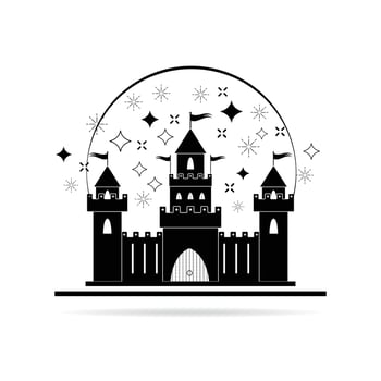 Castle vector icon