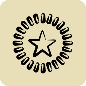 Icon Dream. related to Psychological symbol. glyph style. simple illustration. emotions, empathy, assistance vector