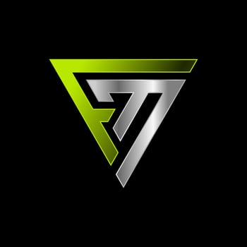 FM logo icon vector design illustration
