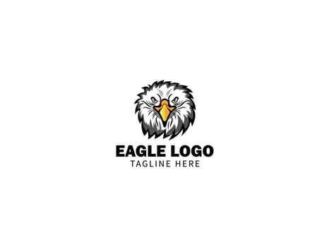 eagle logo design vector