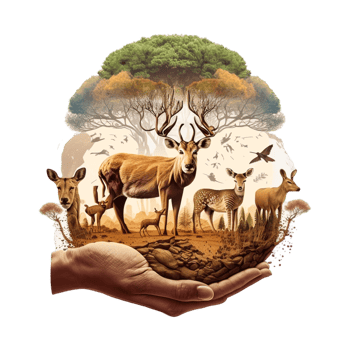 planet earth green clean ecology nature transparent air green trees animals birds. png
