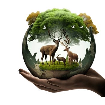 planet earth green clean ecology nature, transparent air green trees animals png