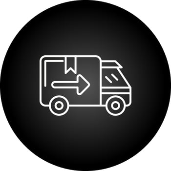 Direct Delivery Vector Icon
