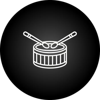 Drum Vector Icon