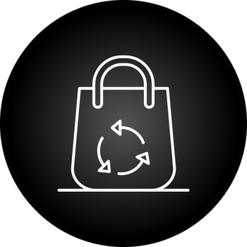 Eco Bag Vector Icon
