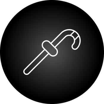 Walking Stick Vector Icon