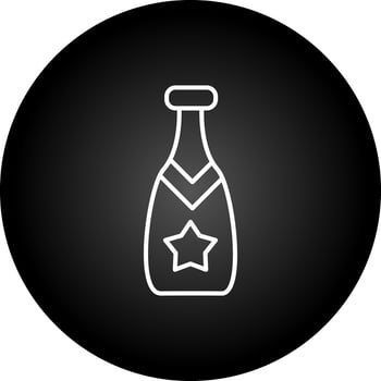Champagne Vector Icon