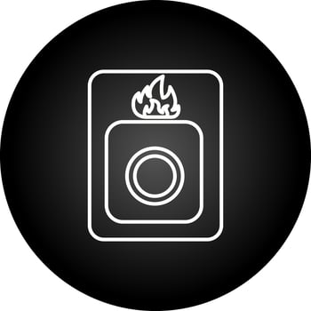 Emergency Button Vector Icon