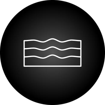 Sea Water Vector Icon