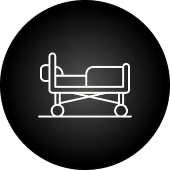 Stretcher Vector Icon