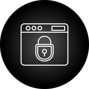 Encrypt Vector Icon