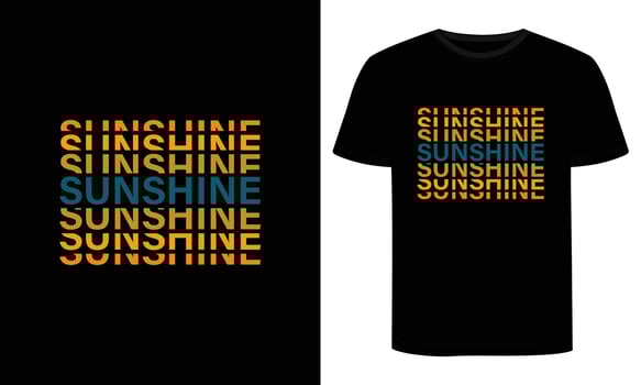 Summer T-shirt Design, Typography Summer T-shirt Design vector