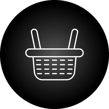 Shopping Basket Vector Icon
