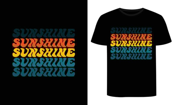Summer T-shirt Design, Typography Summer T-shirt Design vector