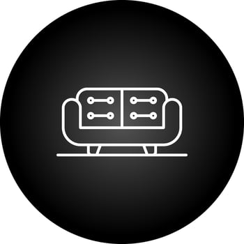 Sofa Vector Icon