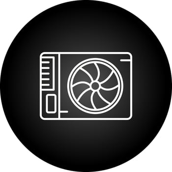 Fan Vector Icon